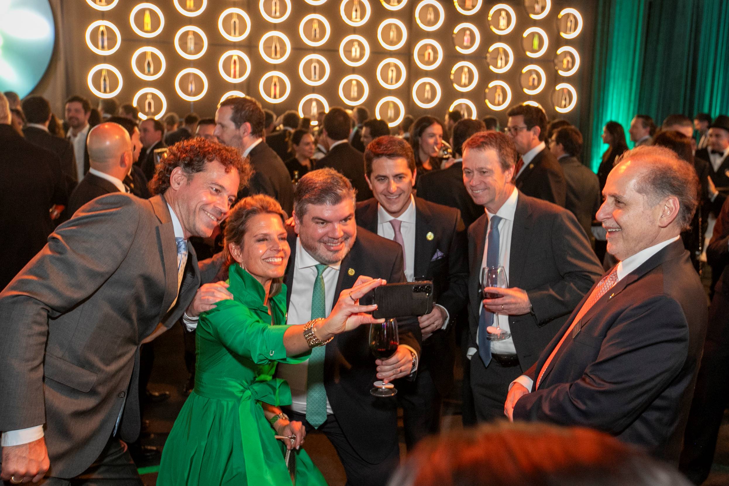 Ernst van de Weert, de Heineken; Barbara Wolff, Arthur Ribeiro, de Heineken; Felipe Benavides y Octavio Bofill